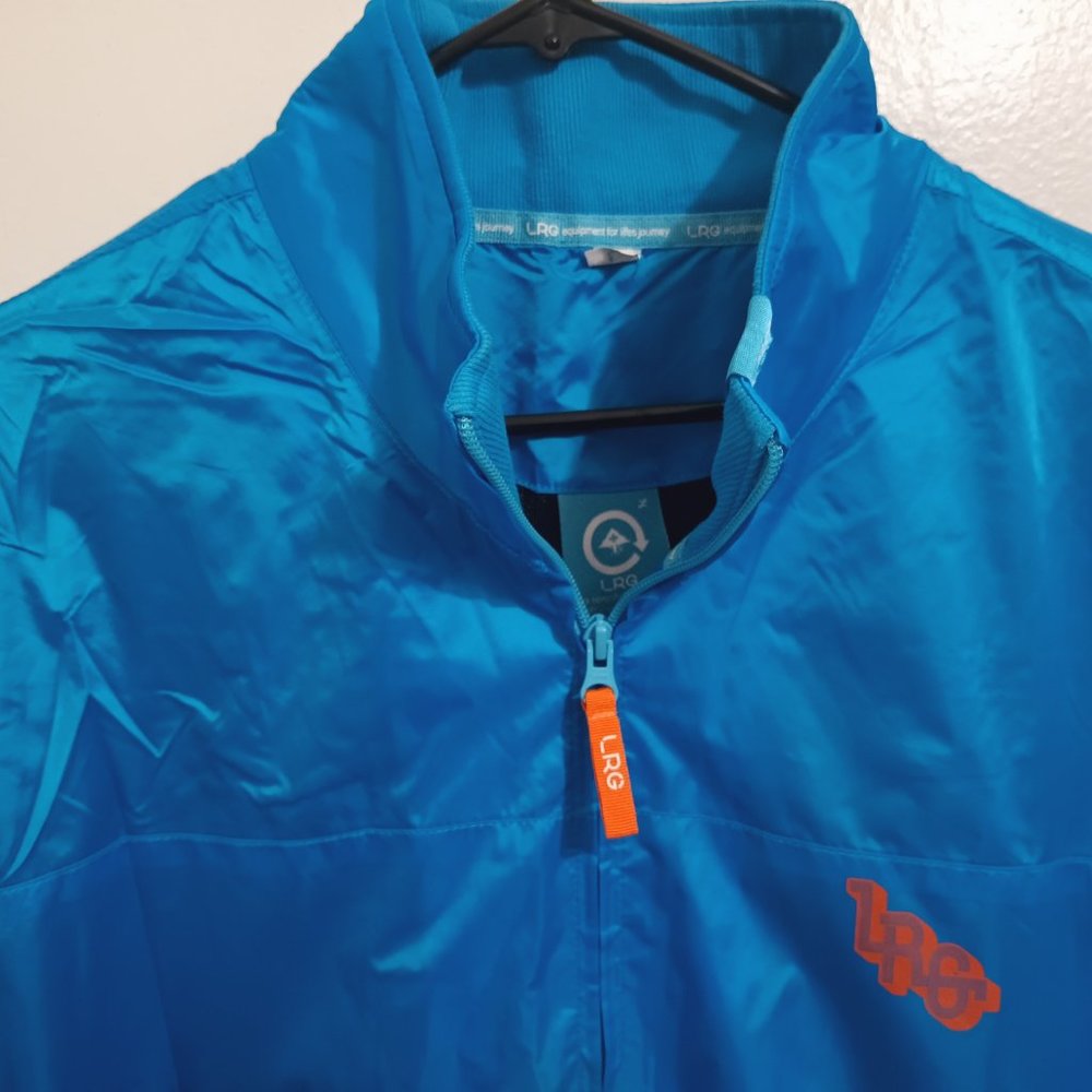Lifted Research Group Windbraker Jacket Large Blu… - image 3